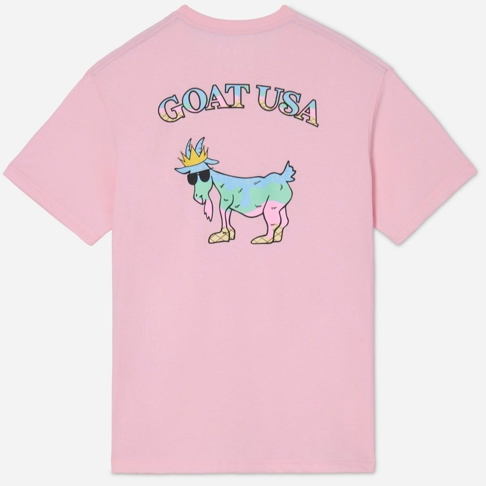 Pink Goat USA ice Cream Goat T-Shirt